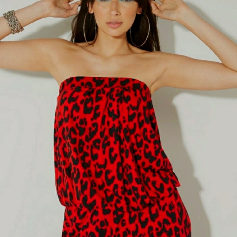 Red banded top